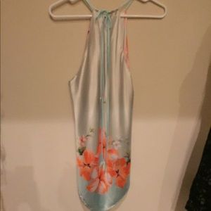NWT Victoria Secret floral silk dress